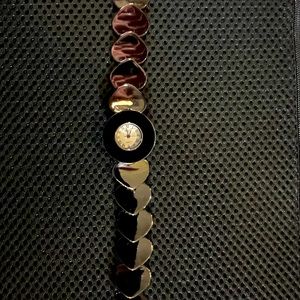 Vintage Watch with Heart Shaped Bracelet